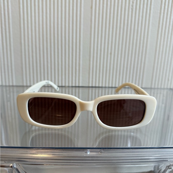 Aire Accessories - Cream Bridal Sunglasses